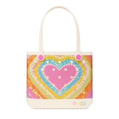 Baby Bogg Bag - Dye-licious Heart Pink Taffy - Fresh Road Trip Style