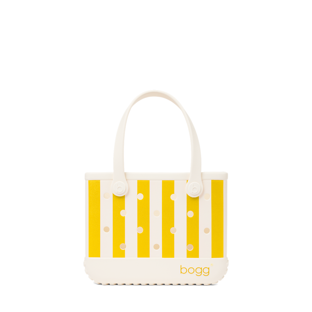 Bitty Bogg Bag - Limoncello Yellow Stripe - Clean Holiday Ready