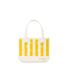 Bitty Bogg Bag - Limoncello Yellow Stripe - Clean Holiday Ready